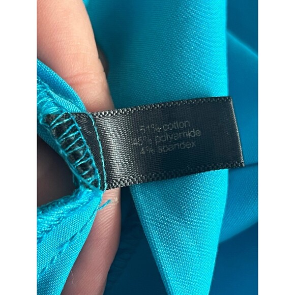 Turquoise teal blue Eloquii plus size dress - Picture 5 of 6